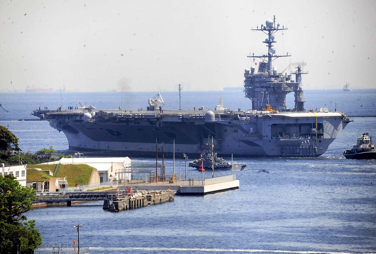 横須賀の原子力空母、ジョージ・ワシントンに交代へ 動画 | カナロコ