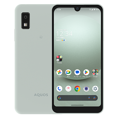 AQUOS wish3 グリーン A302SH SIMフリー Y!mobile 白ロム