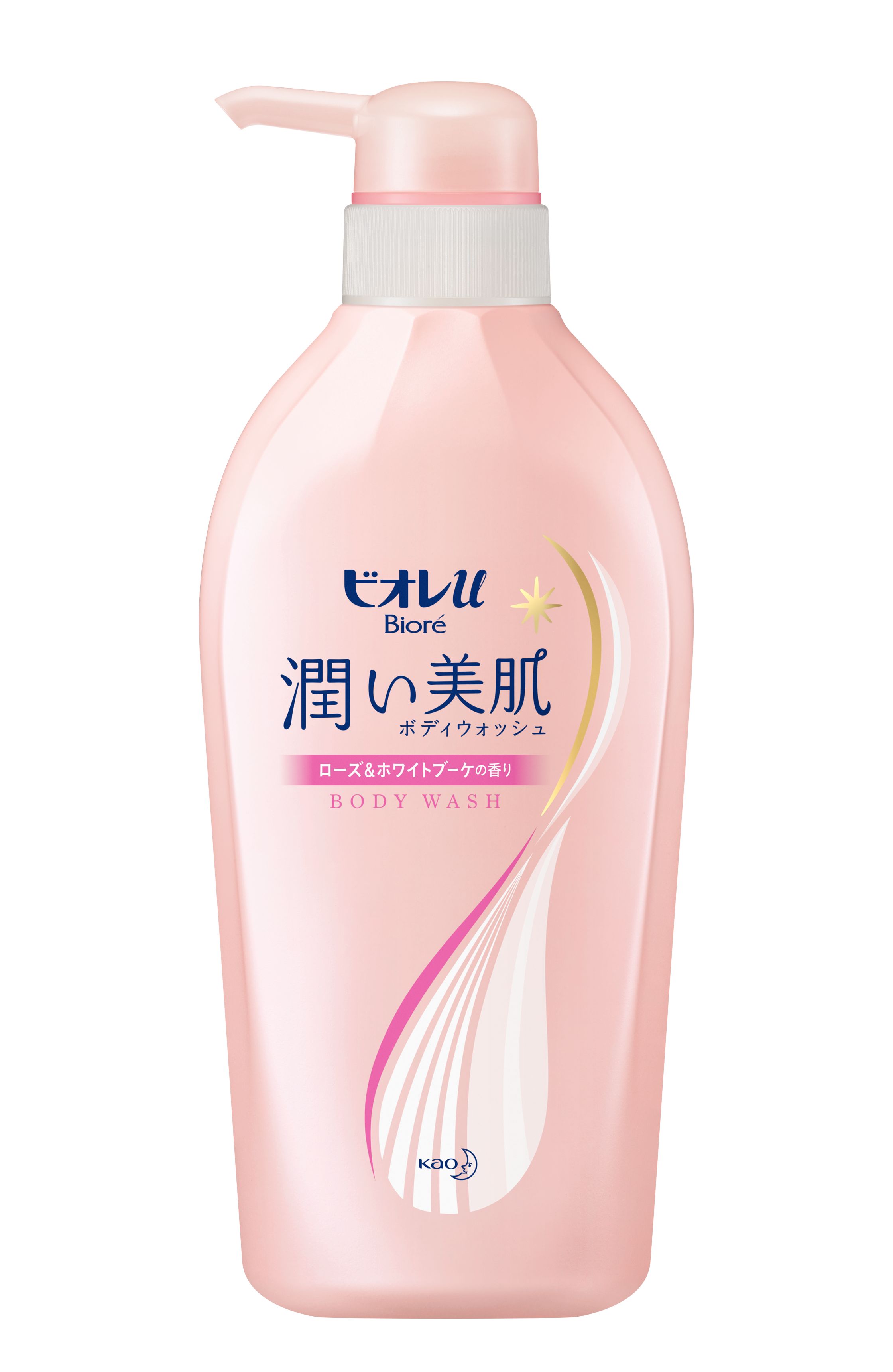 ビオレu 潤い美肌ボディウォッシュ ローズ＆ホワイトブーケの香り