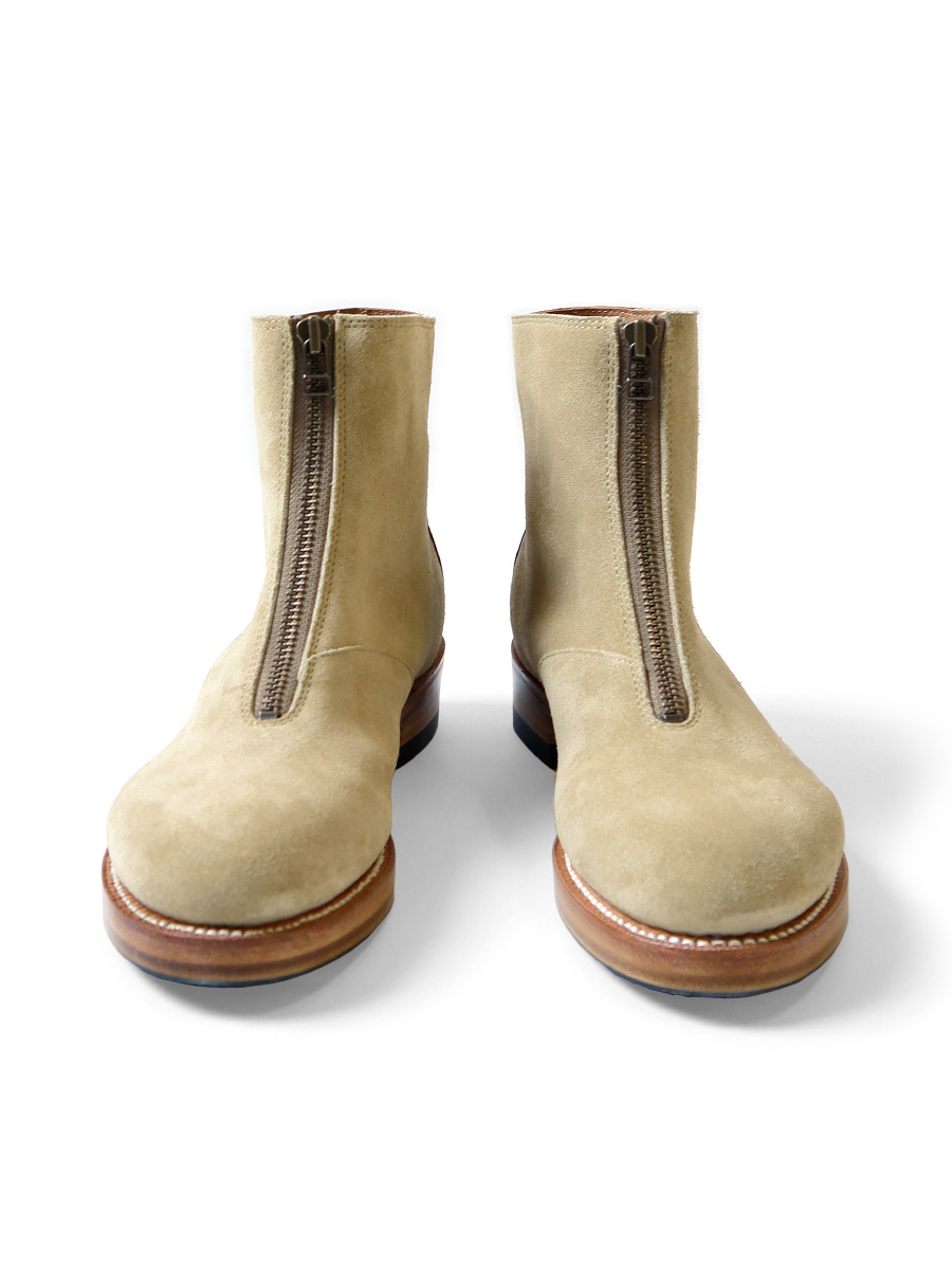 スエードレザー ZIP UP カフェレースフリスコブーツ | KAPITAL