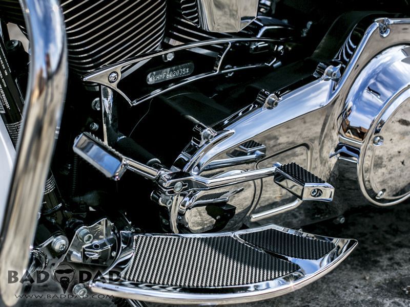 バッドダッド BadDad 992シフトリンケージ クローム/ブラックシフター