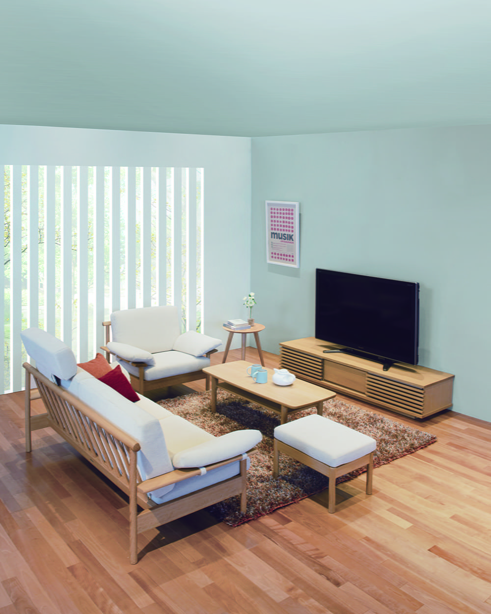 サイドテーブル - 国産無垢家具は飛騨高山発の家具メーカー KASHIWA