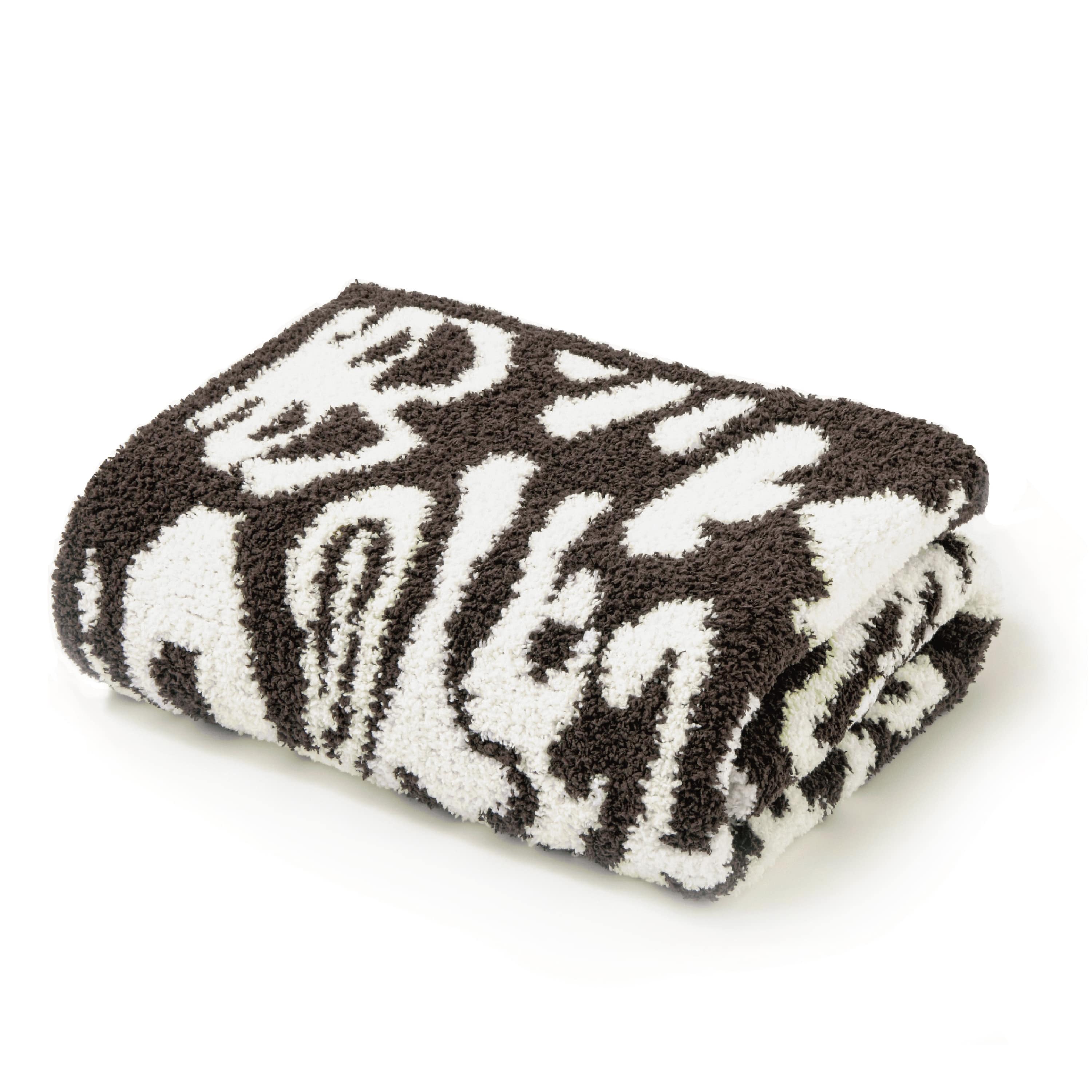 HALF BLANKET / DAMASK(85×110cm walnut/creme): BLANKET | kashwere