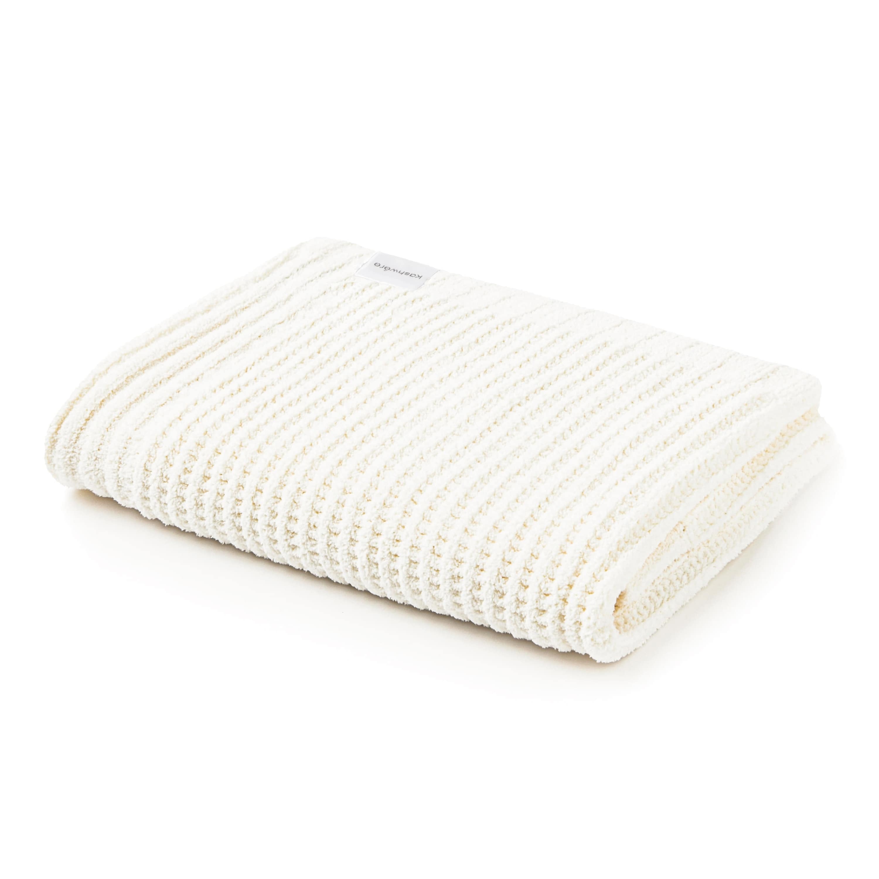 HALF BLANKET / WAFFLE(85x110cm creme): BLANKET | kashwere Japan