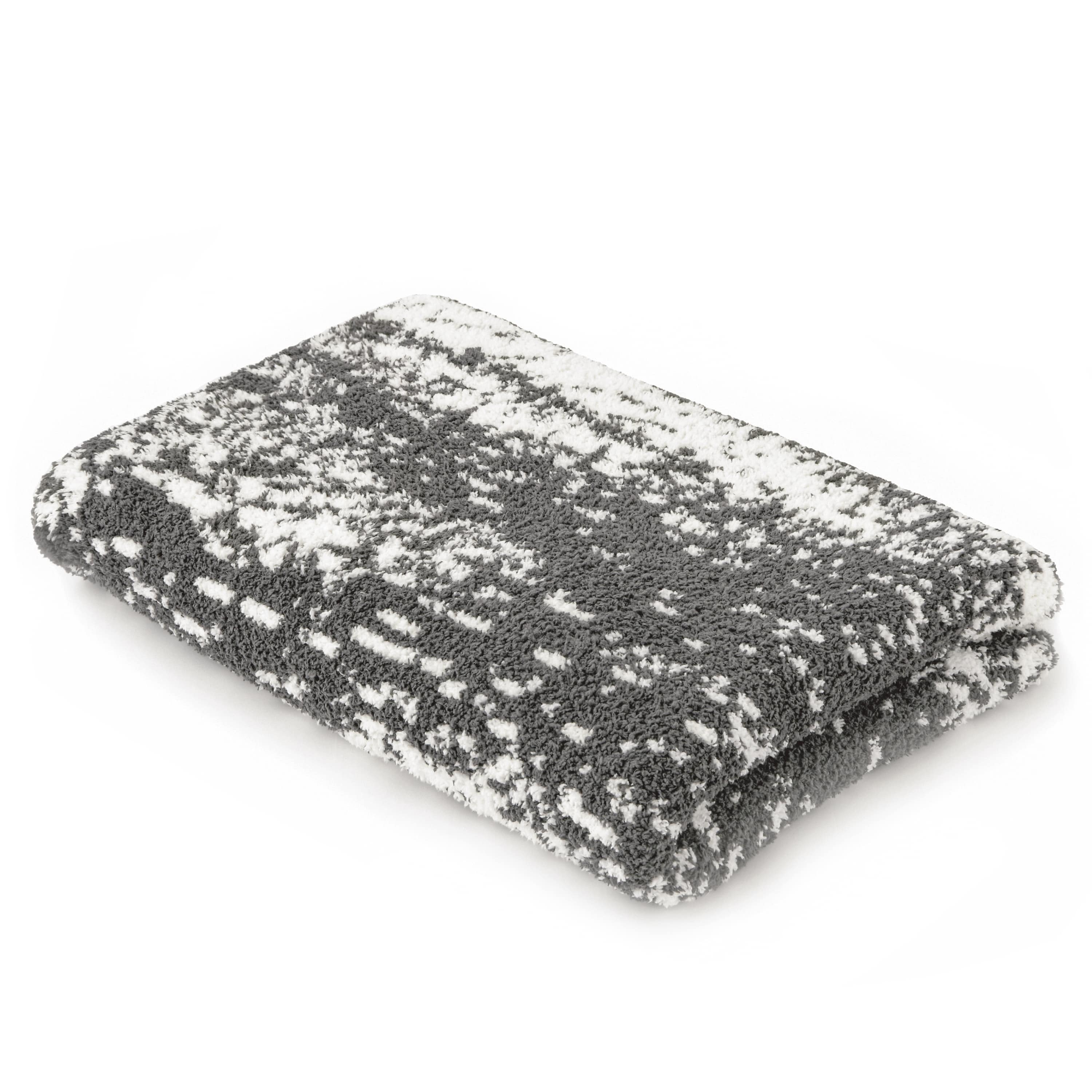 NAP BLANKET / BRUSH(110×150cm medium gray/creme): BLANKET