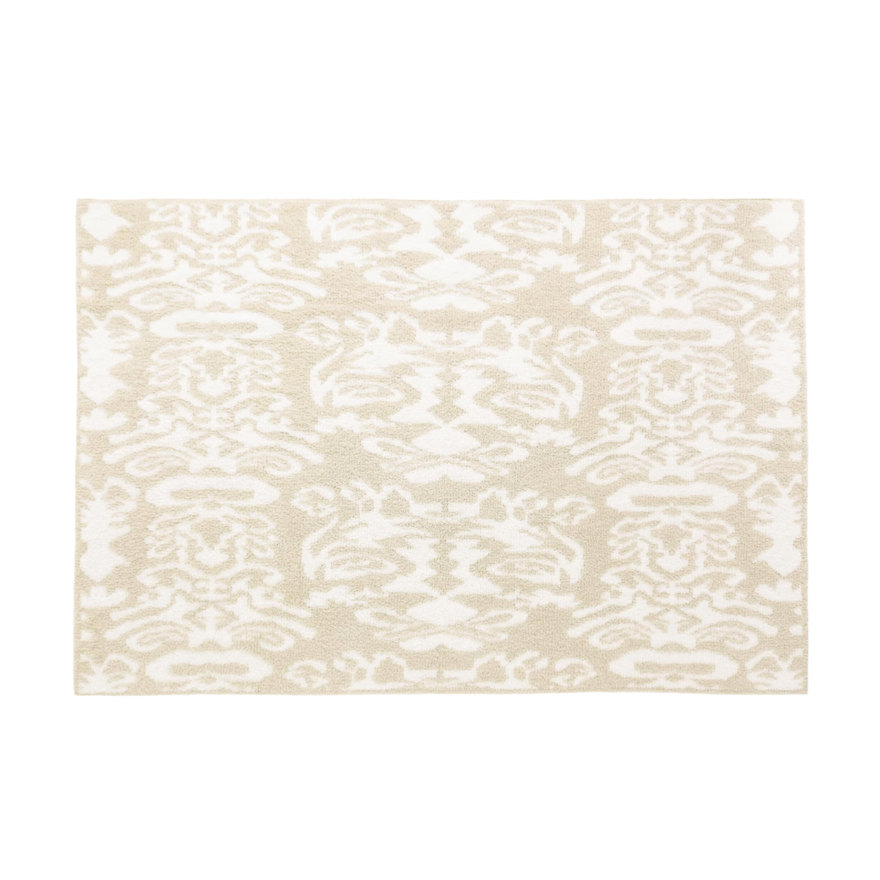 BLANKET / DAMASK(135×183cm beige/creme): BLANKET | kashwere Japan