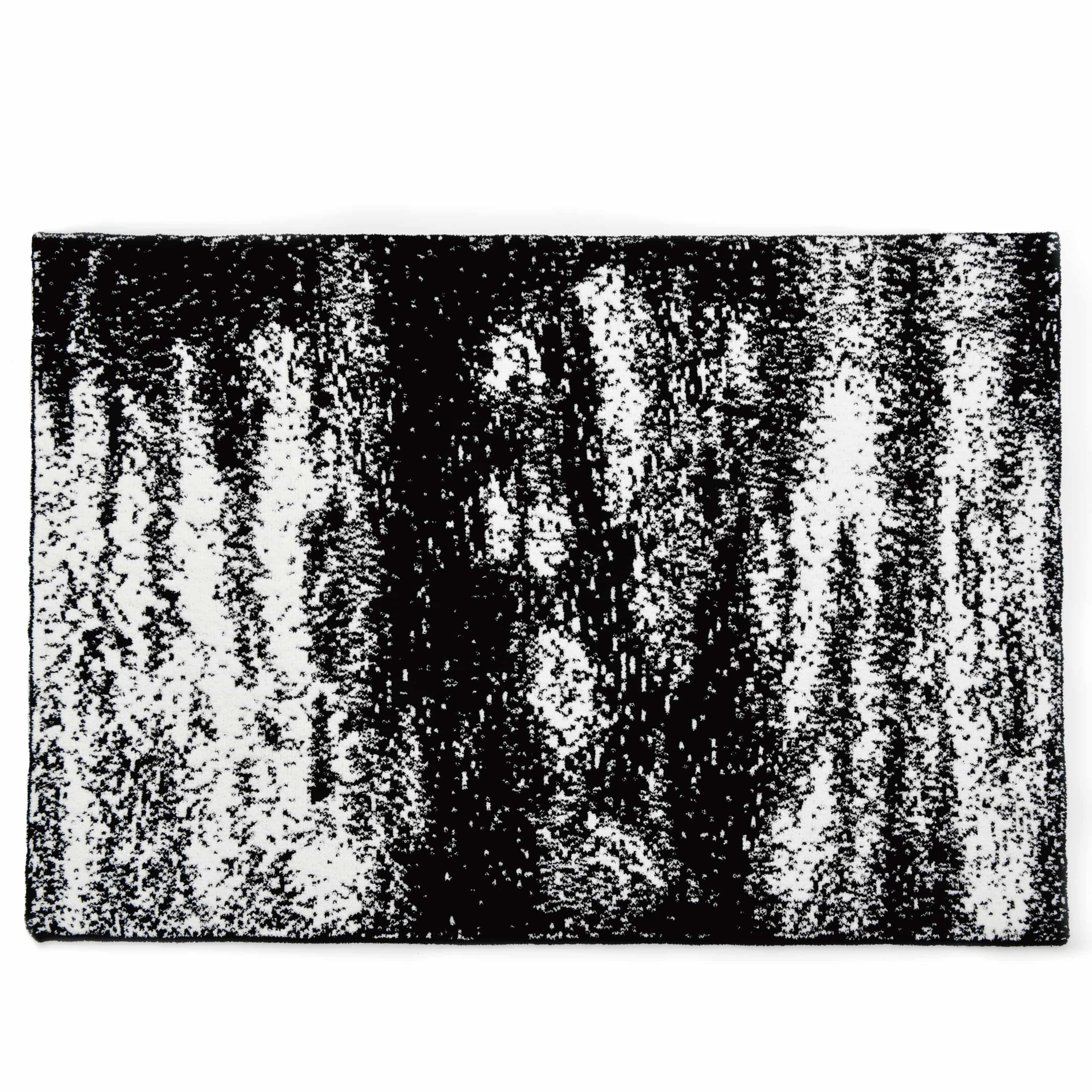 BLANKET / BRUSH(135x183cm black/creme): BLANKET | kashwere Japan