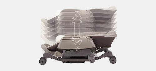 Combi コンビ ハイ＆ロー オートスウィングラック ネムリラ BEDi