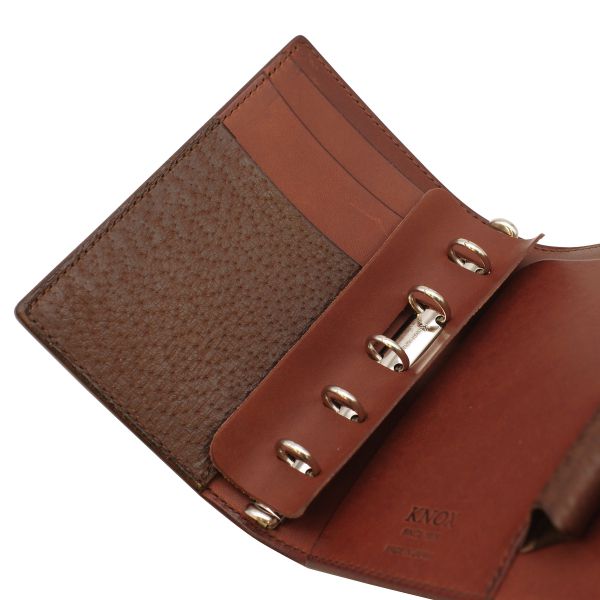 システム手帳 ミニ5サイズ オーセン フラップタイプ 11mm 【ダーク