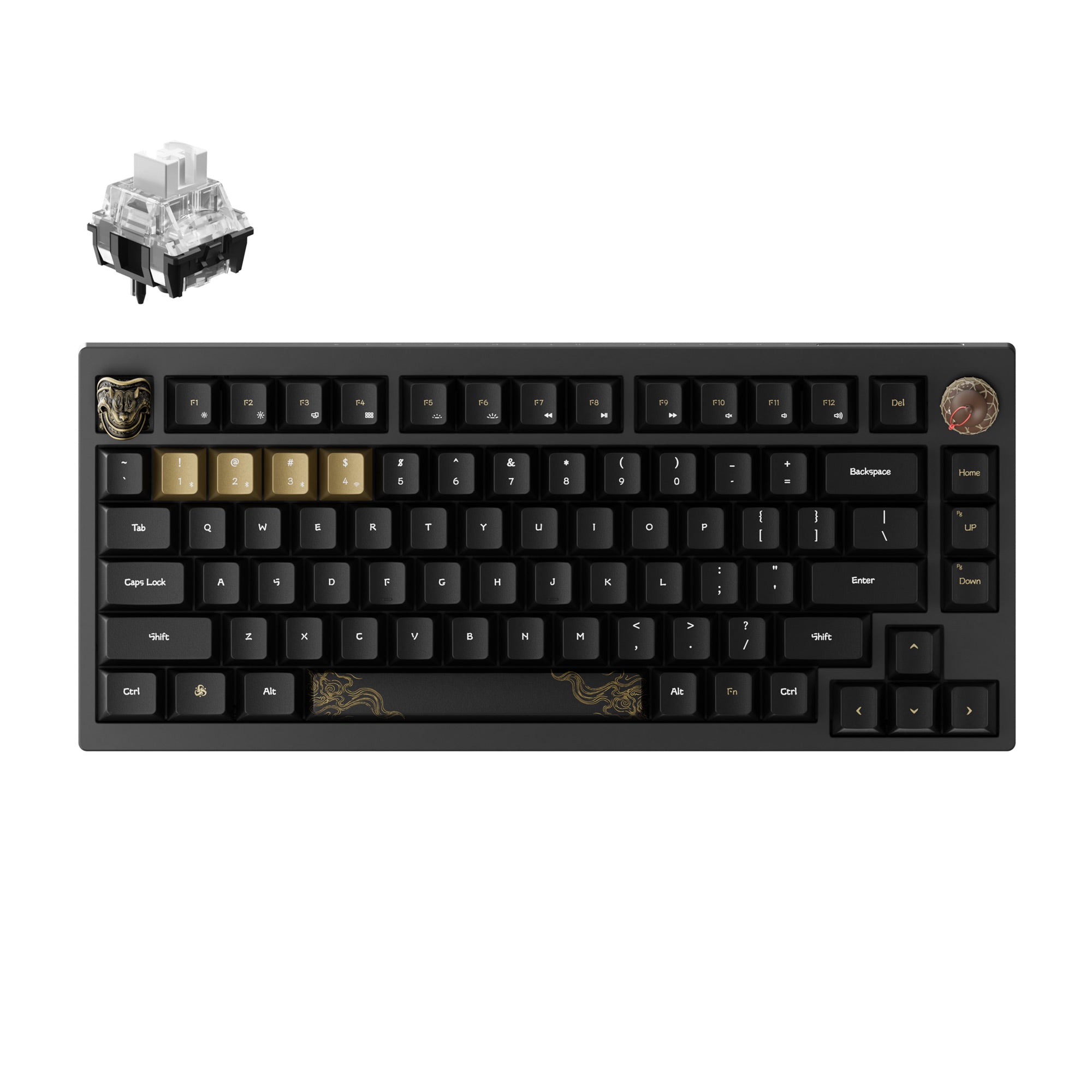 Black Myth Wukong Wireless Mechanical Keyboard – Keychron