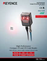 Ethernet-compatible 2D Code Reader, Medium-distance Type - SR-751