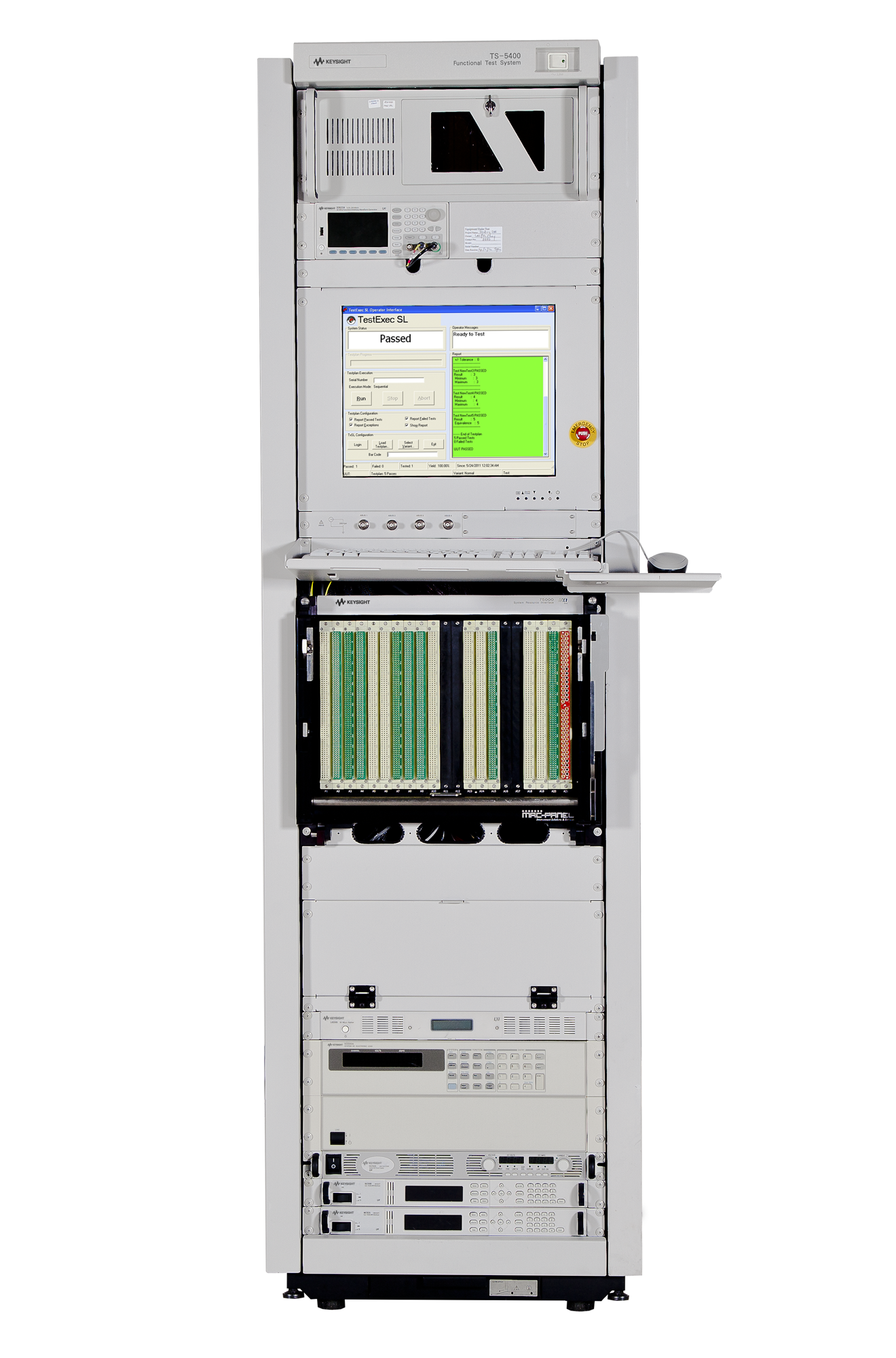 TS-5400 PXI Functional Test System with Mac Panel Interface | Keysight