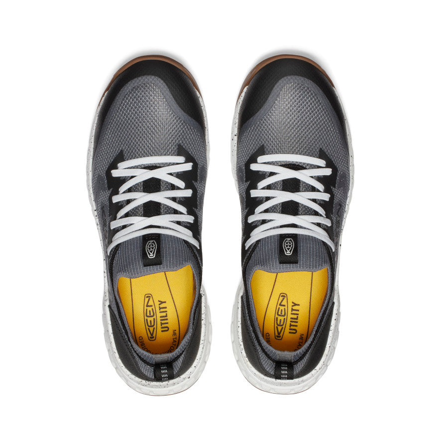 メンズ アルヴァダ シフト ワークシューズ | Steel Grey/Gum | KEEN