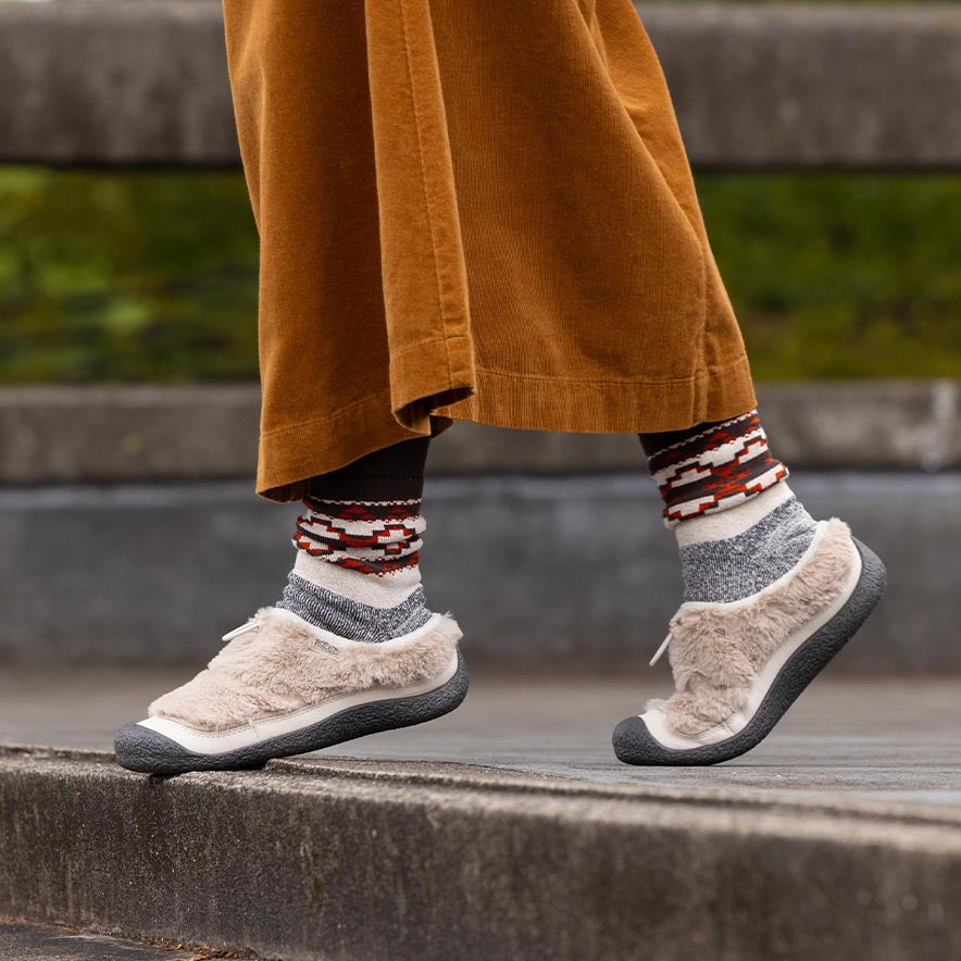 ウィメンズ ハウザー スリー スライド スリッポン | Silver Lining