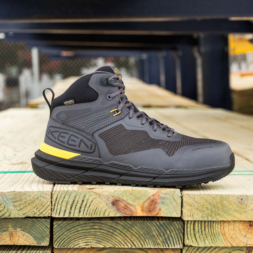 メンズ シンクロ ミッド ウォータープルーフ ワークブーツ | Magnet