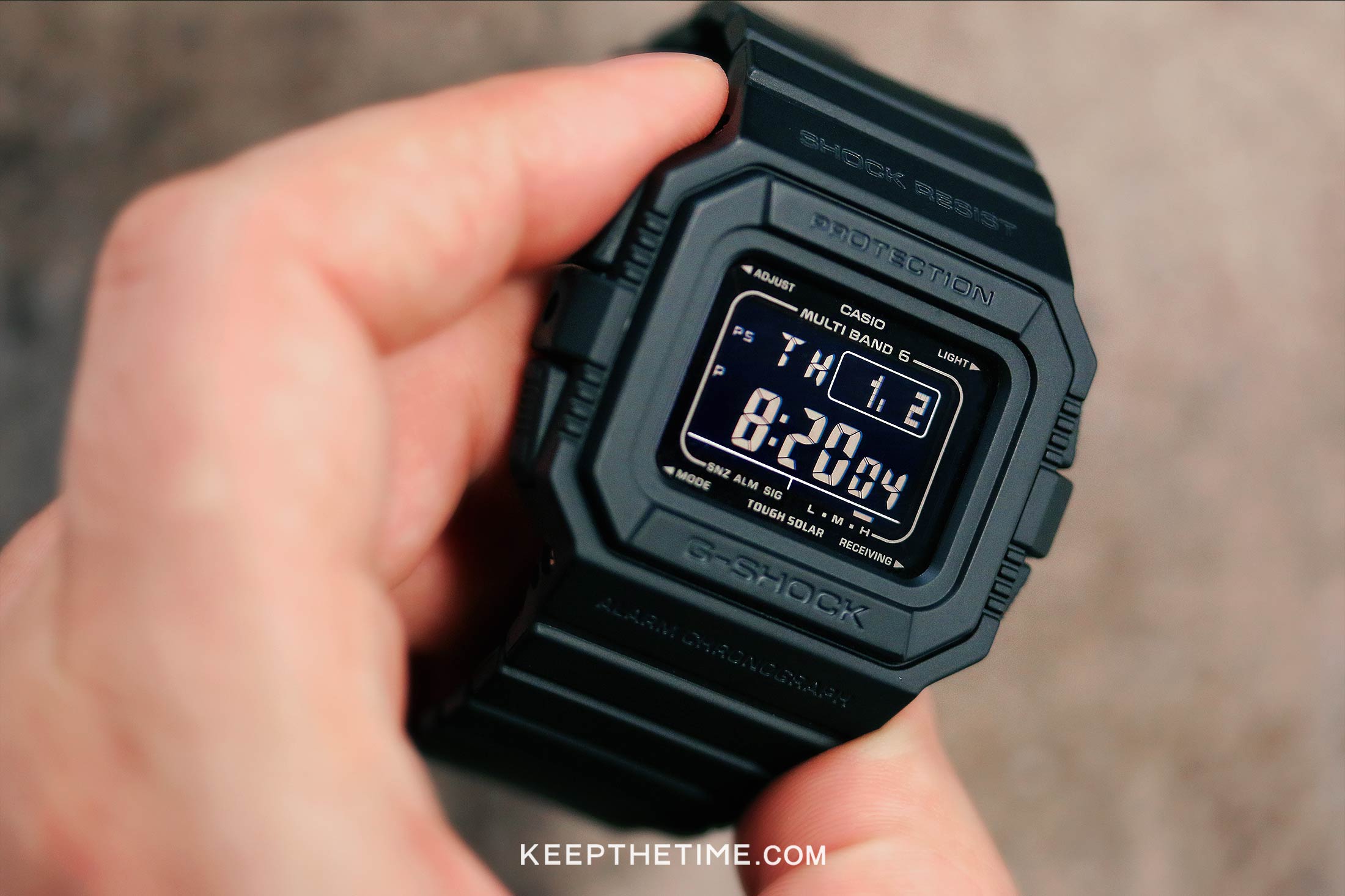 G-Shock GW-5510-1BJF Tough Solar Multiband Inverted Blackout