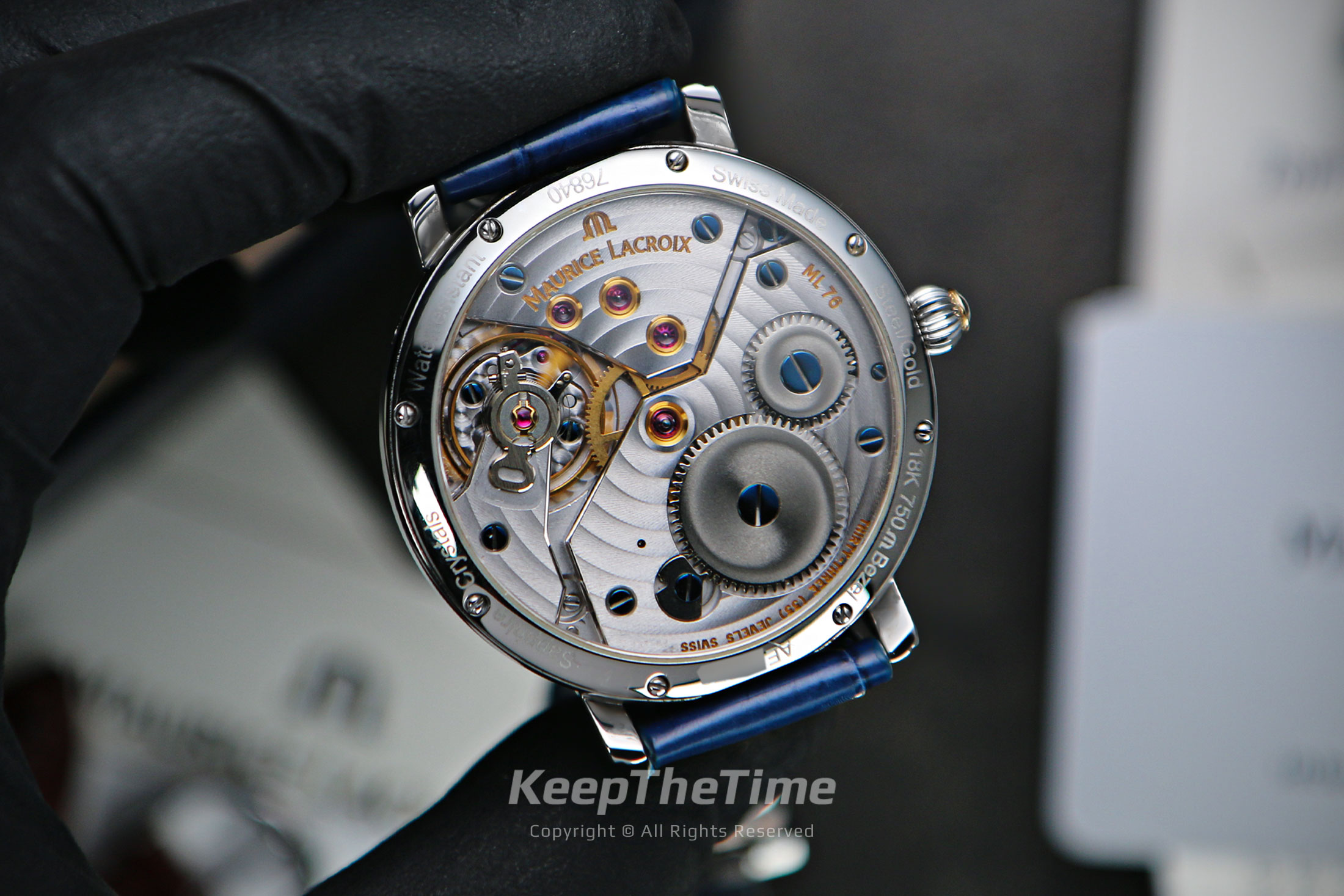 Maurice Lacroix Masterpiece Calendrier Retrograde 18K/SS