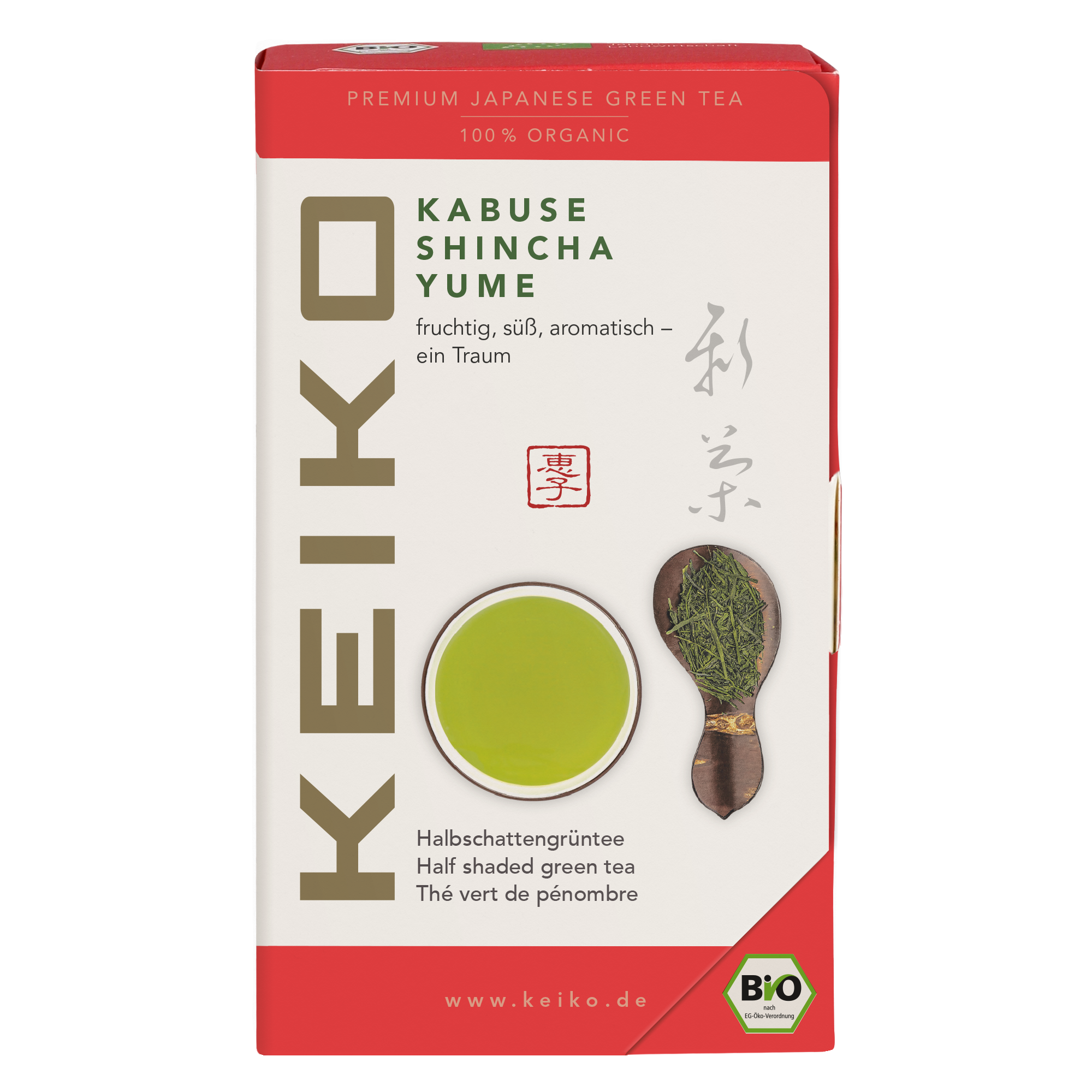 Organic green tea from Japan | High quality green tea from KEIKO