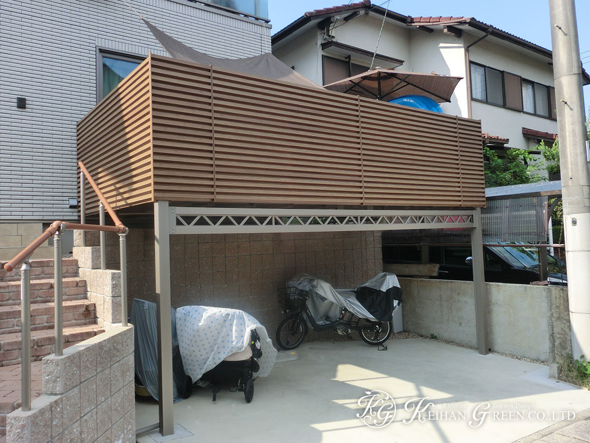 美しく快適な空間を生むバルコニー 草津市 | 京阪グリーン | 滋賀