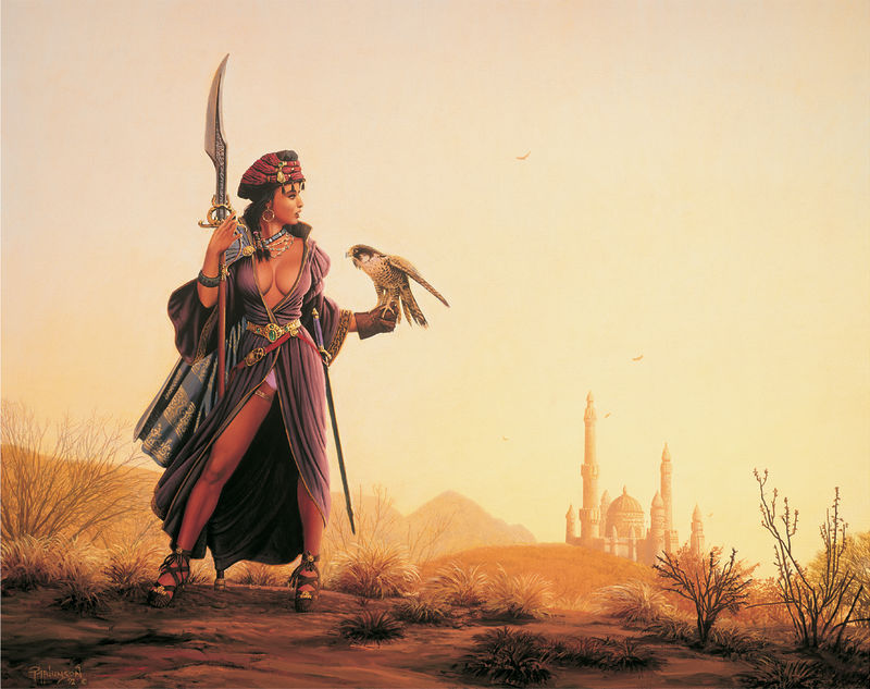 Desert Wings – (Colossal Card) – Keith Parkinson