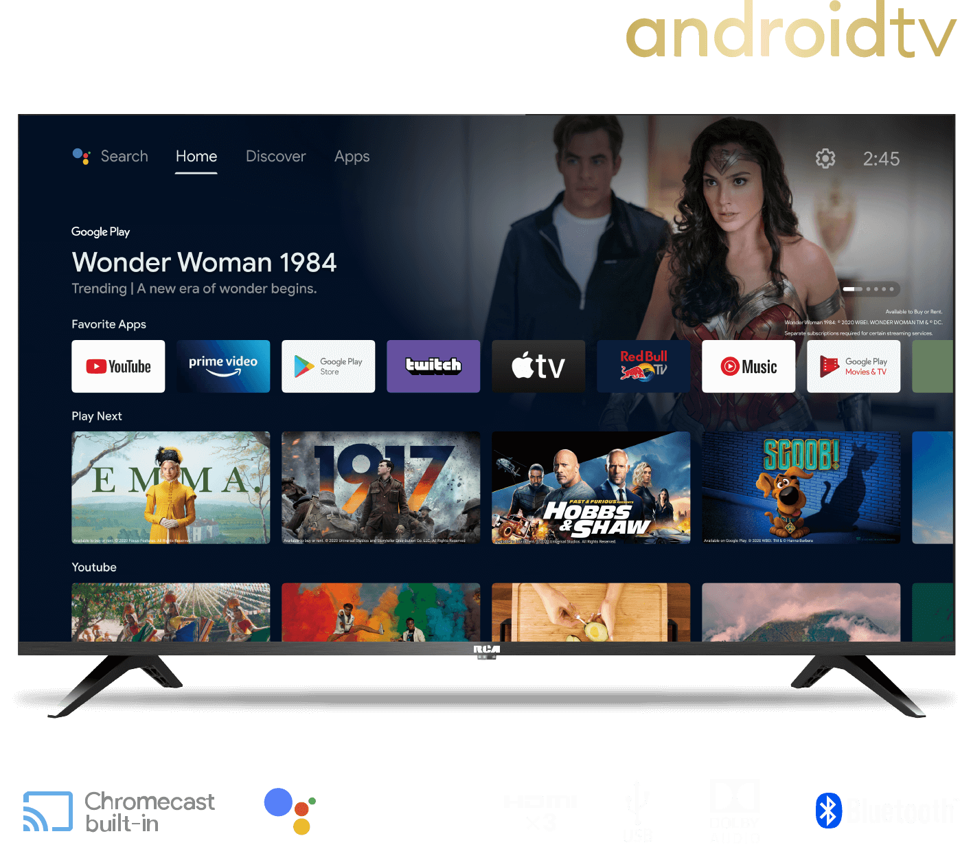 チューナーレス AndroidTV】- ネットの動画配信サービスに特化した