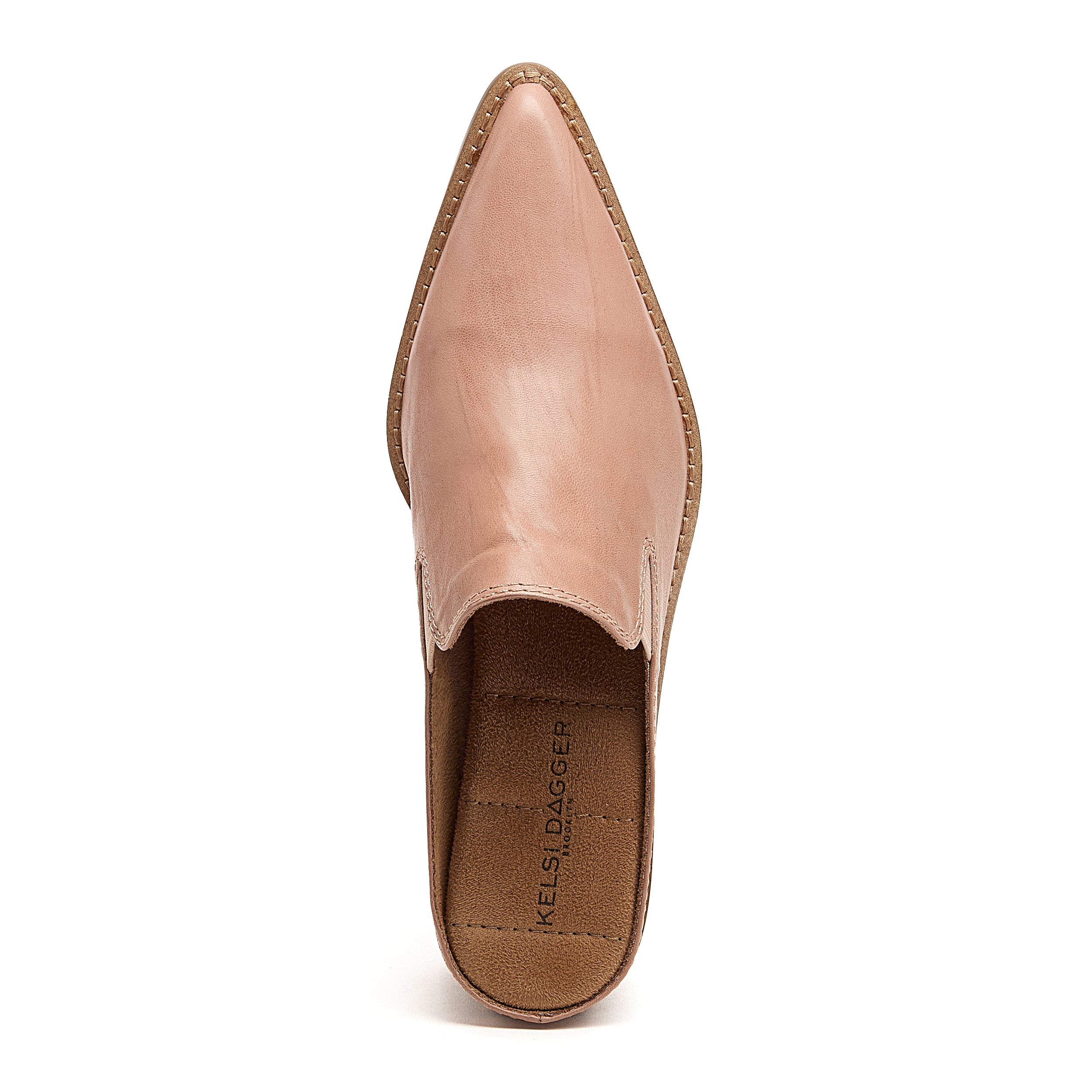 Kelsi Dagger Mason Pale Pink Pointed Toe Mules for Women – Kelsi