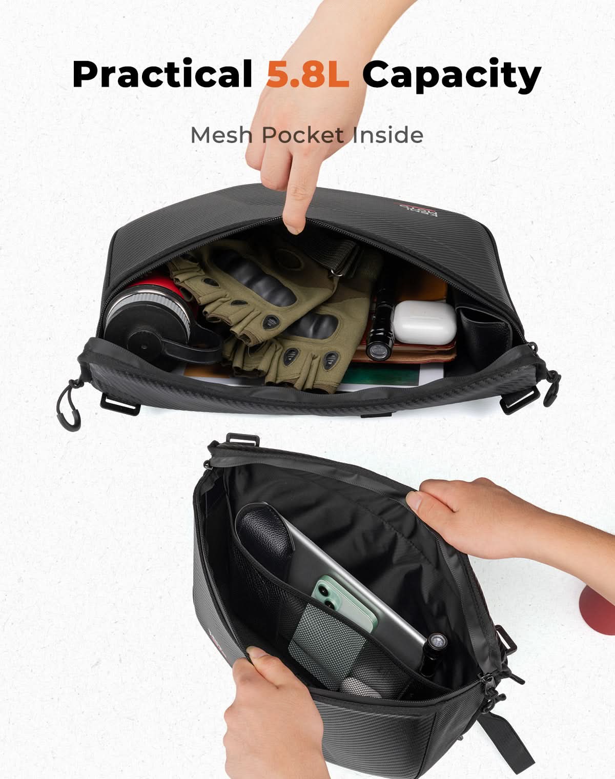 1680D Storage Door Bags for Can-Am Maverick X3 – Kemimoto