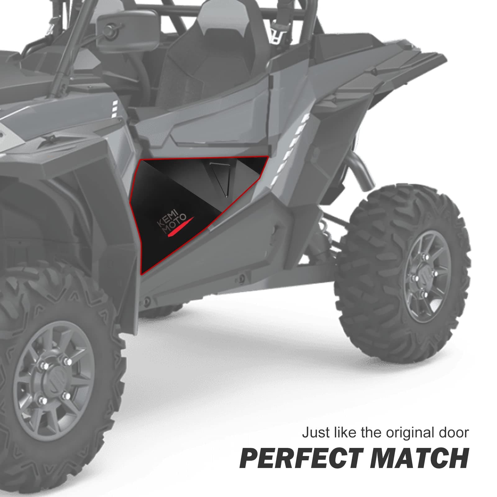 Polaris RZR XP 1000 Aluminum Lower Door Panel | KEMIMOTO – Kemimoto