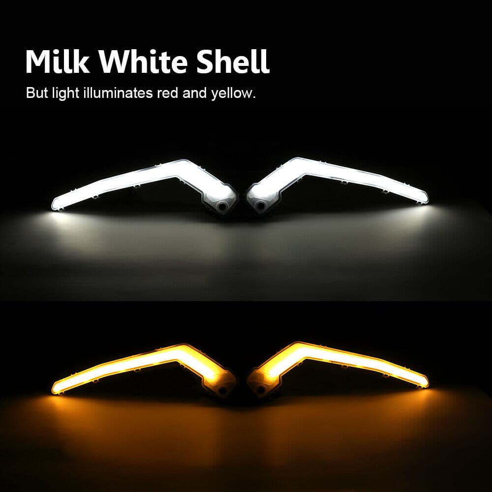 Front Flashing Turn Signature Lights Set Fit Cam-Am MAVERICK