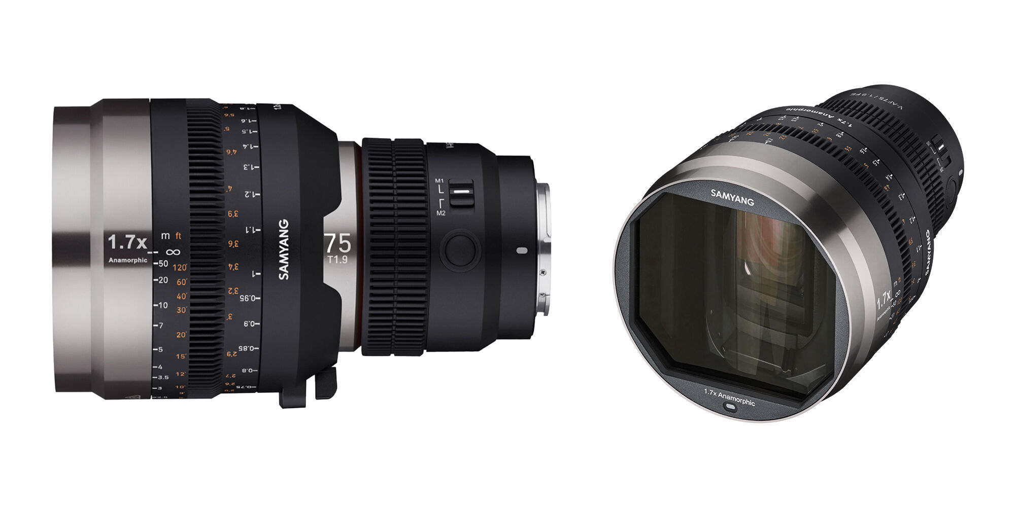 V-AFレンズでシネスコサイズの撮影を可能にするアナモルフィックレンズ