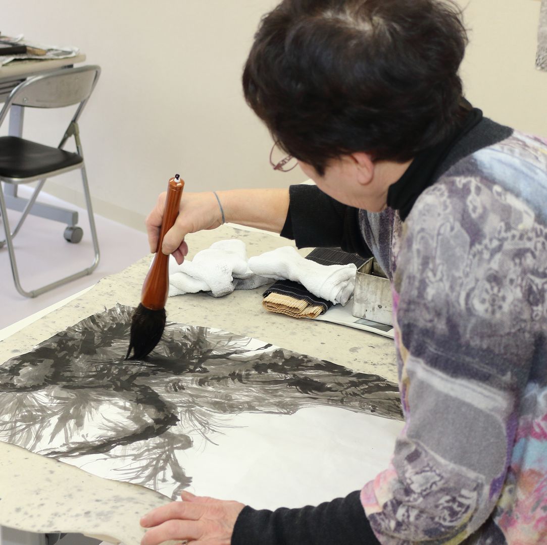 水墨画・絵画（水彩・油彩・版画）教室 – とやま健康生きがいセンター