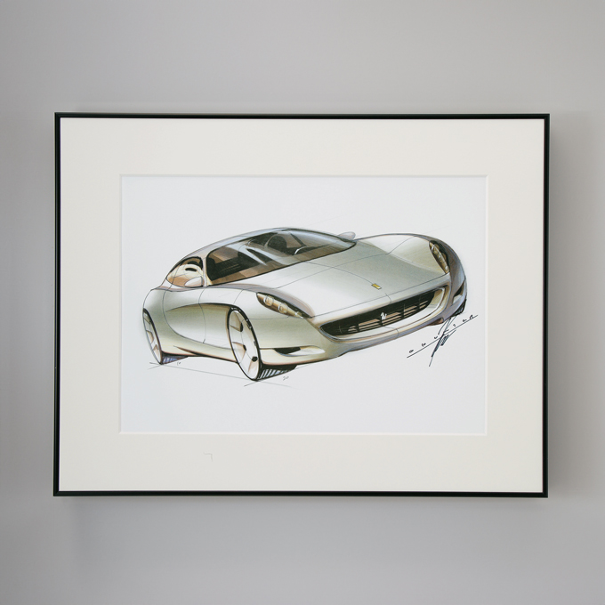 ORIGINAL POSTER｜奥山清行 直筆サイン入りポスター（額入り） | Ken