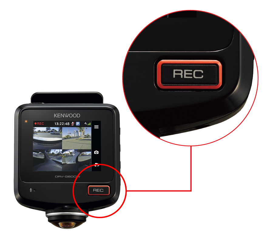 DRV-G60CW | ドライブレコーダー / デジタルルームミラー | KENWOOD