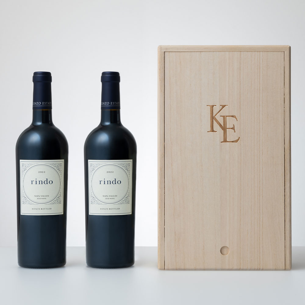 紫鈴 rindo 2022 フルボトル 2本セット [桐箱入り]|KENZO ESTATE