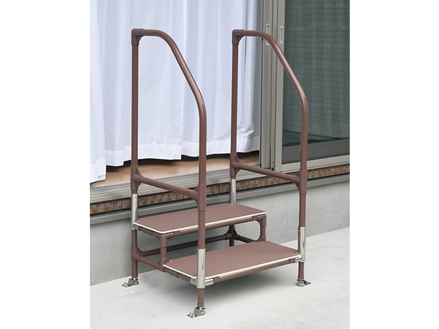 イレクター製手すり付ステップ台/ステップ台 | 矢崎化工株式会社