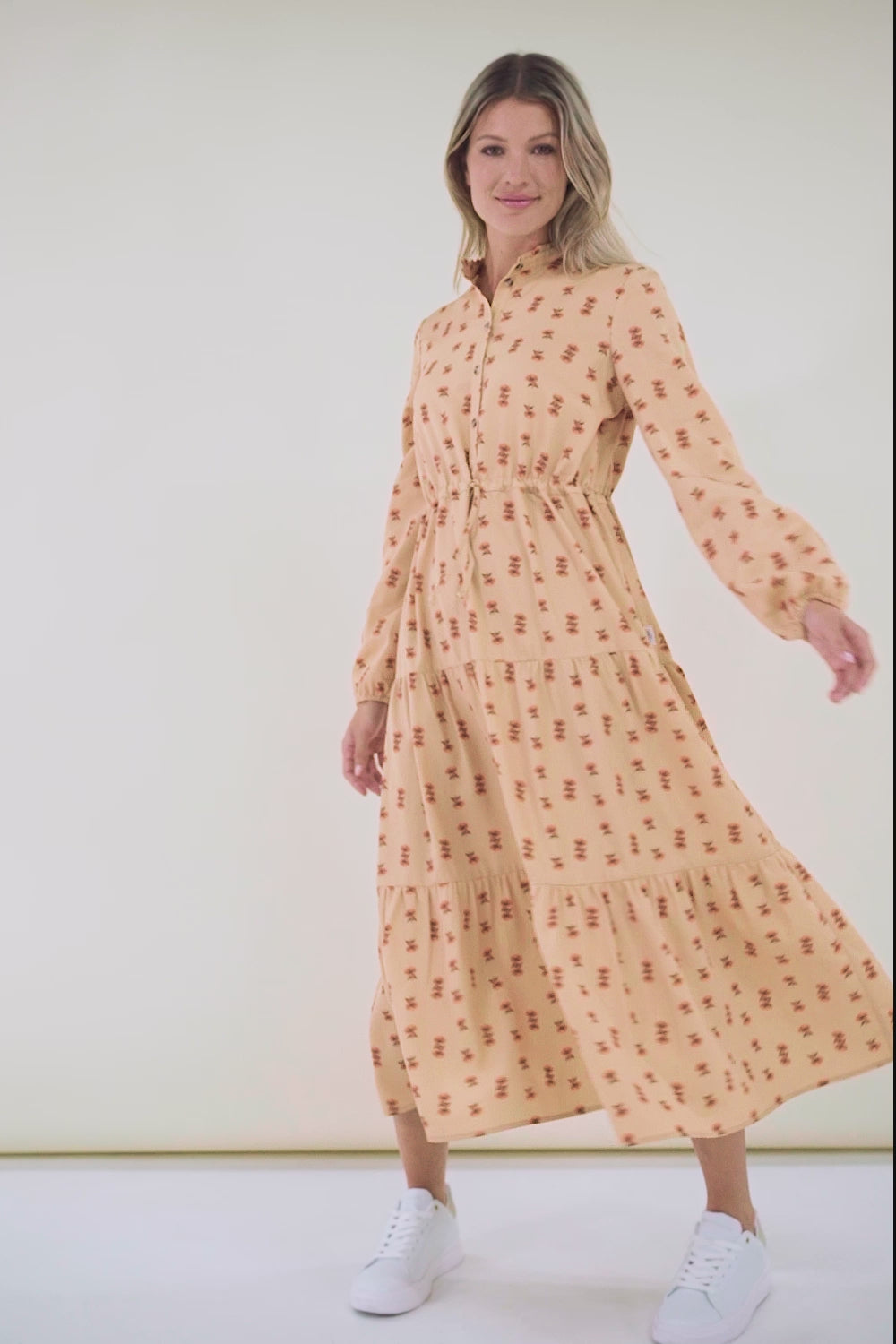 Women's Positano UV Protective Dress, Poppies, UPF 50+– Ker Sun USA