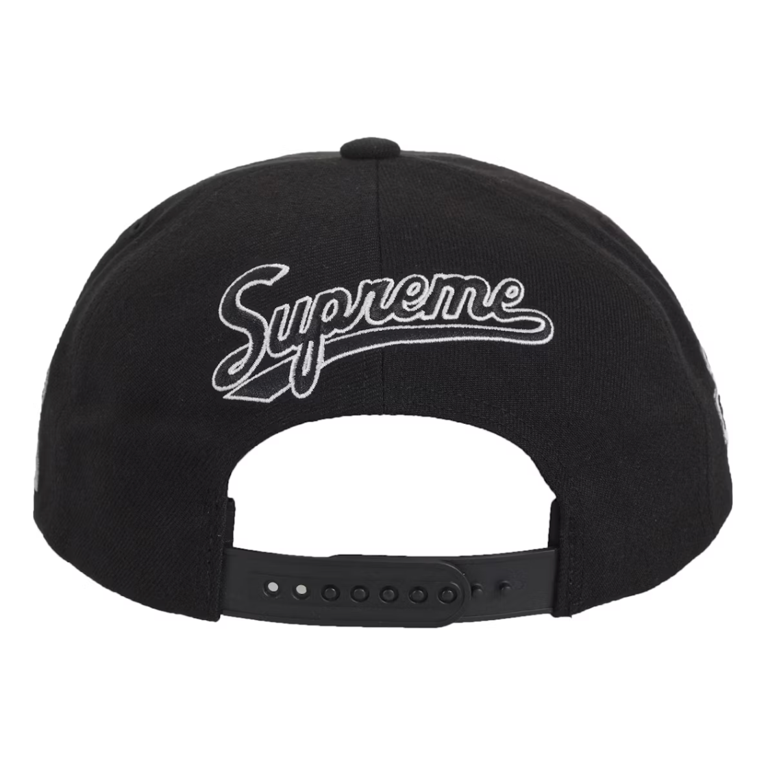 Supreme World Famous S Logo 6-Panel Black | Supreme | KershKicks