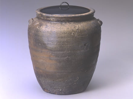 古備前種壷水指｜吉兆庵美術館