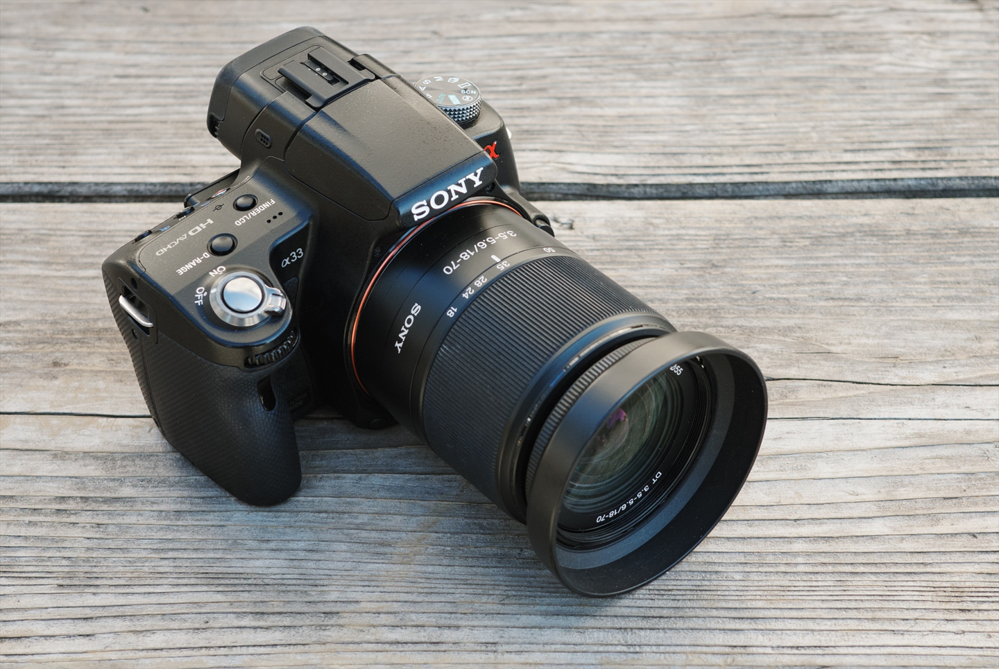 オールドデジカメ】再熱！ソニー Aマウント α33とDT 18-70mm F3.5-5.6