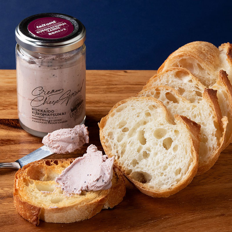 クリームチーズスプレッド110g（黒松内カシス）【黒松内町 トワ