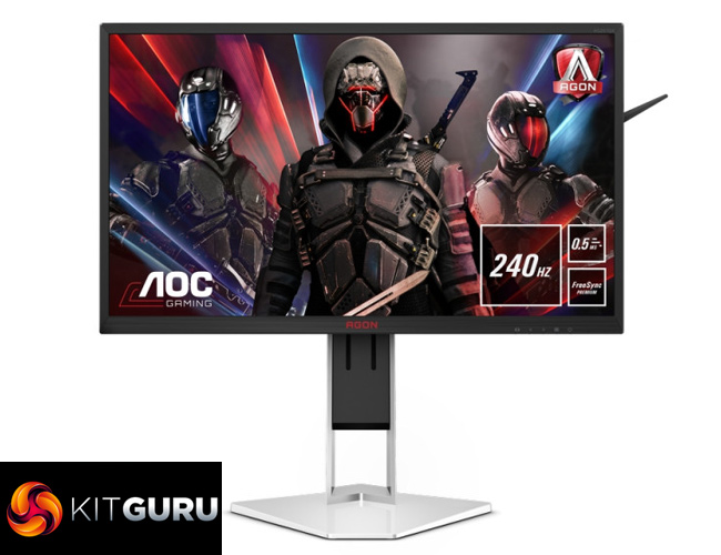 AOC AG251FZ2E 24.5in 240Hz Monitor Review | KitGuru