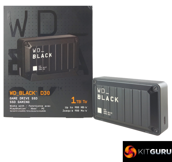 WD Black D30 Game Drive SSD 1TB Review | KitGuru