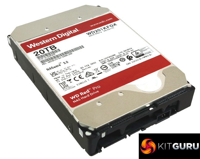 WD Red Pro 20TB HDD Review | KitGuru