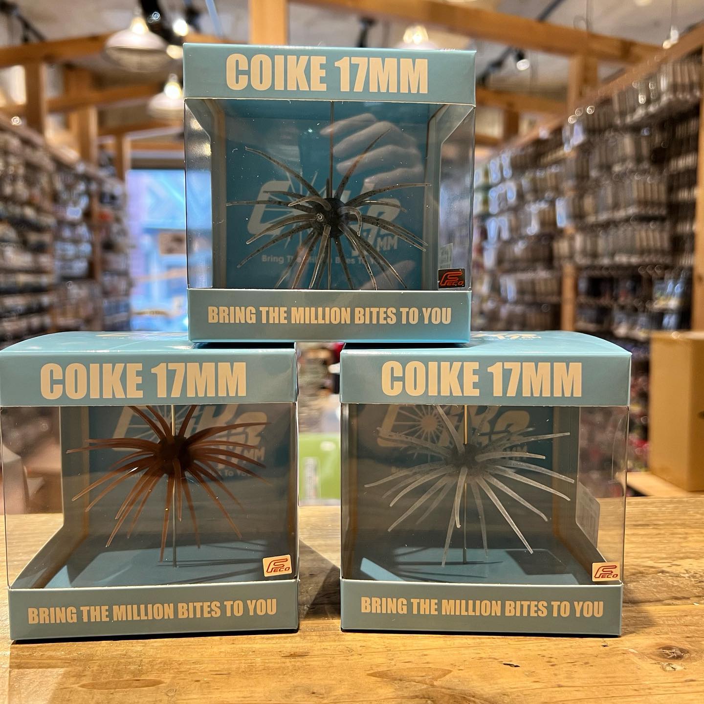 ハイドアップのコイケ17mmが入荷しました️。パケがデカい️年一生産品