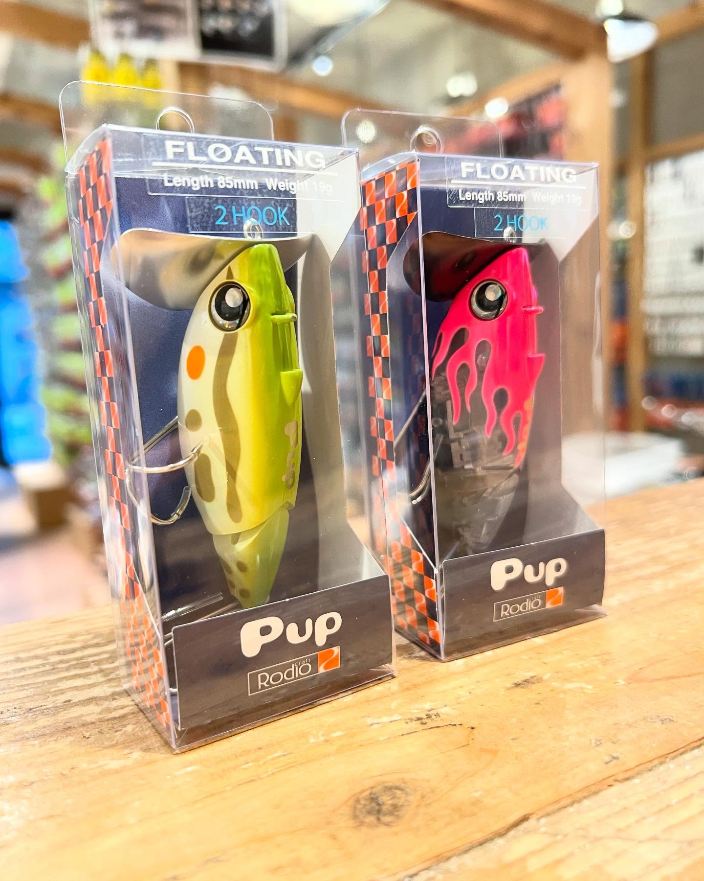 ロデオクラフトの人気のナマズルアーPupが人気ましたので宜しくお願い