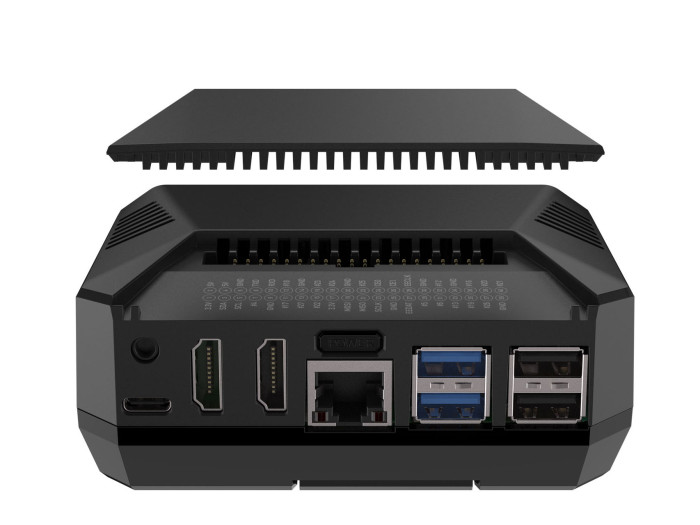 Argon One V3 M.2 NVMe Case for Raspberry Pi 5 | Kiwi Electronics