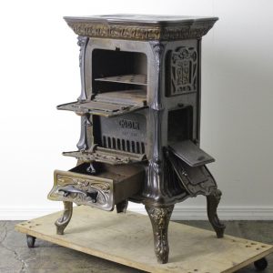 フランス アンティーク GODIN STOVE 鋳鉄 エナメル ストーブ | キヤ
