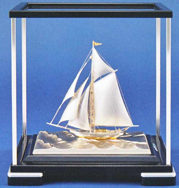 ヨット1本マスト | 銀製品 | 清田工芸