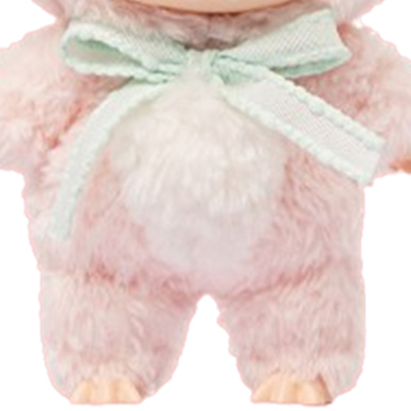 POP MART Labubu Mokoko Close To Sweet Vinyl Plush Pendant