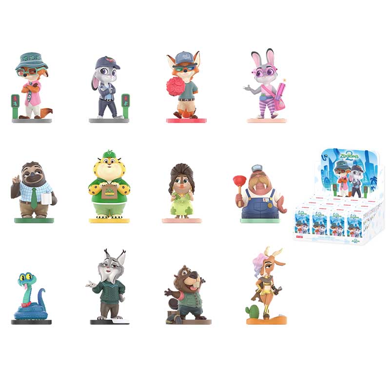 POPMART Zootopia: The Crazy Sequel Series Disney Figure Blind Box